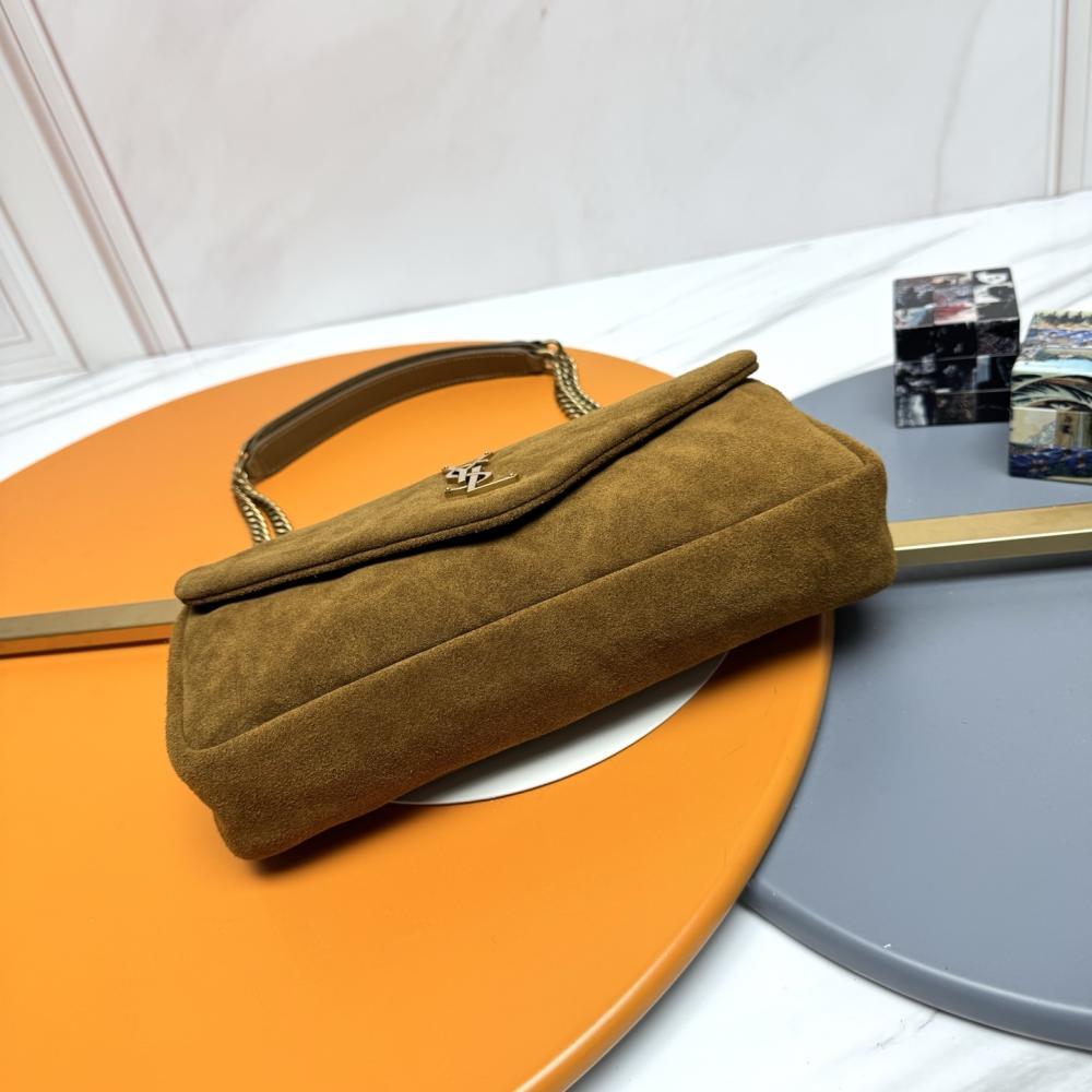 Suede Top Handle Bag