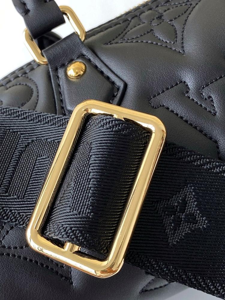 Classic Modern Quilted Calfskin Crossbody Bag
