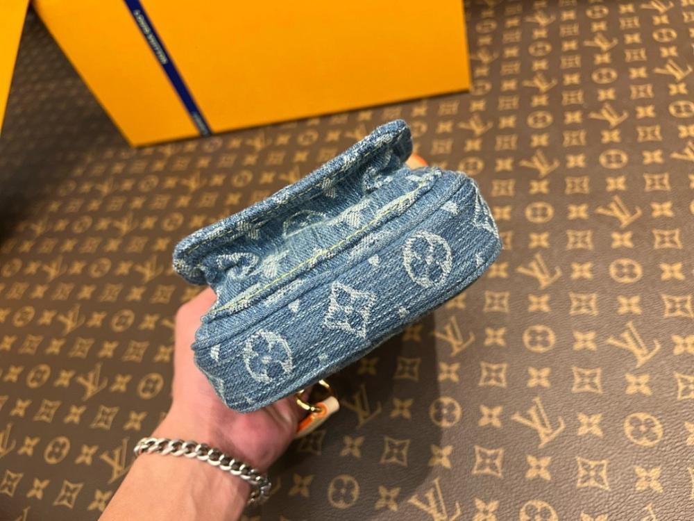Stylish Premium Blue Denim Shoulder Bag