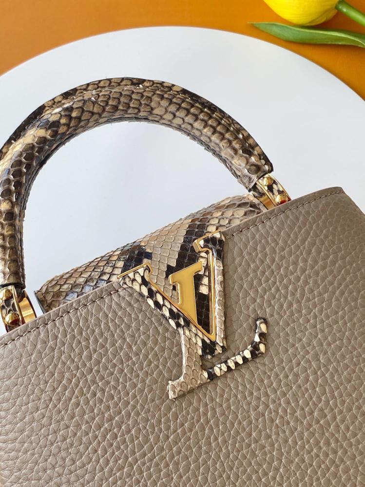 Leather Top Handle Bag