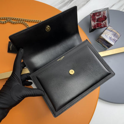 Leather Top Handle Bag