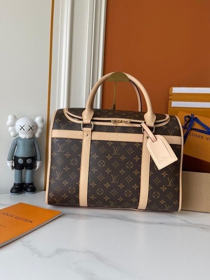 Modern Monogram Leather Crossbody Bag – Limited Edition