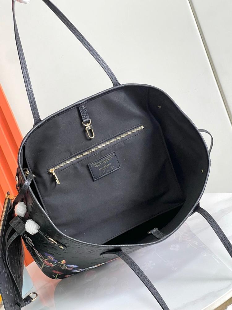 Neverfull Leather Tote Bag