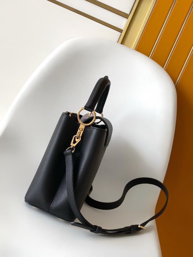 Leather Top Handle Bag