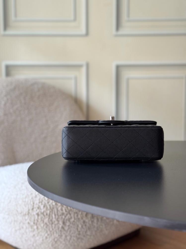 Classic Luxury Leather Top Handle Bag