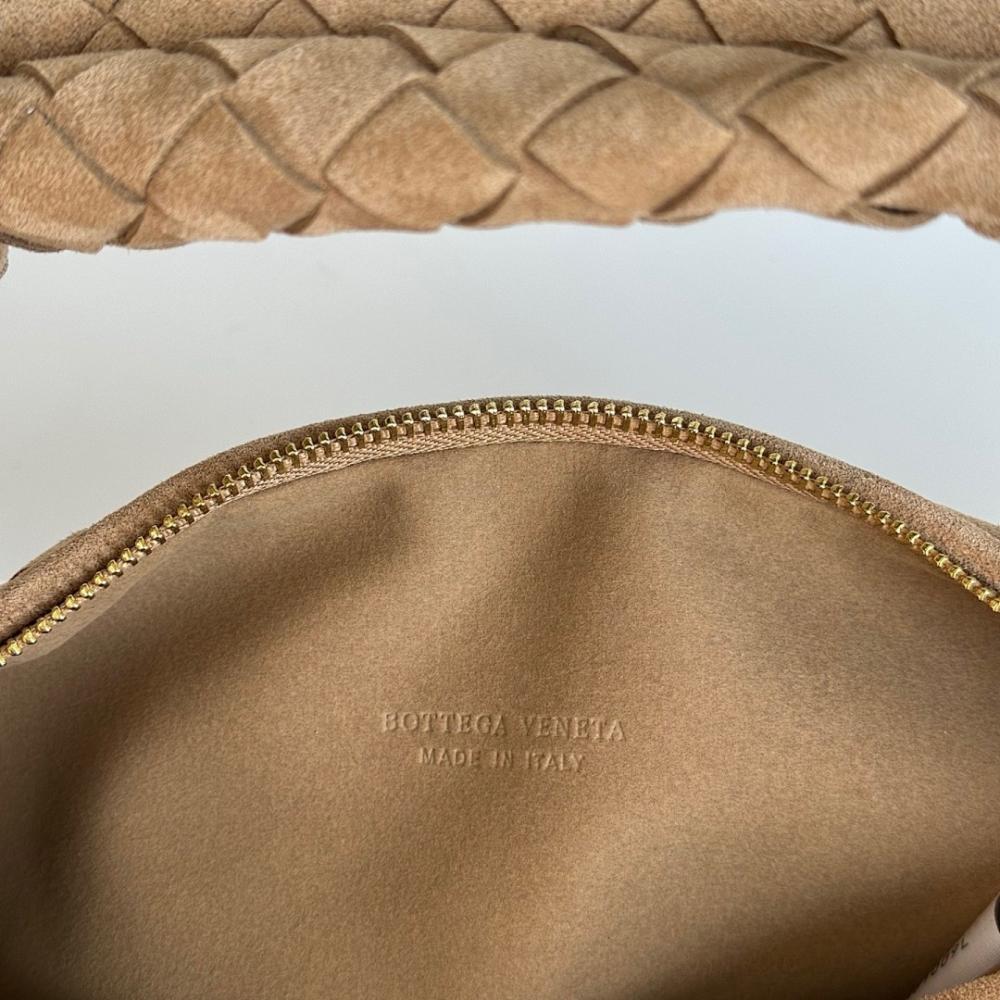 Jodie Woven Leather Top Handle Bag