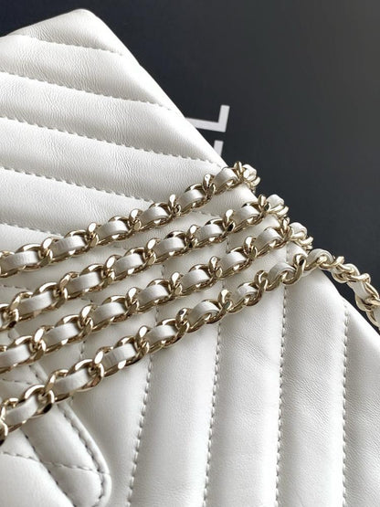 Lambskin Top Handle Bag