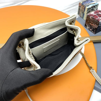 Leather Top Handle Bag