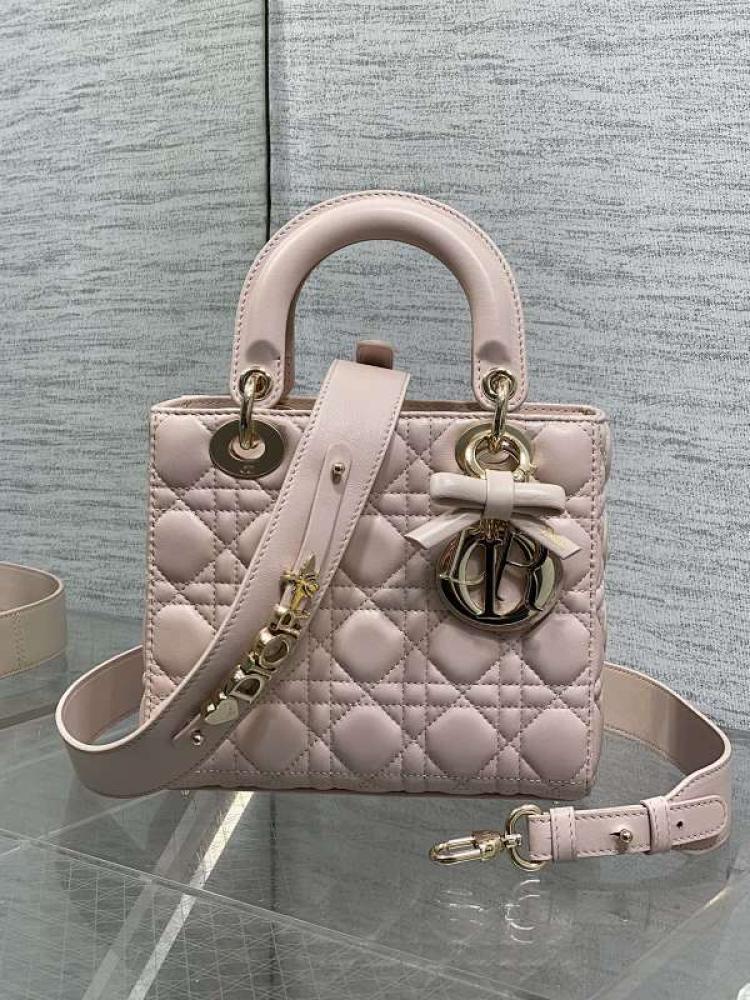 Lambskin Top Handle Bag