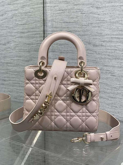 Lambskin Top Handle Bag