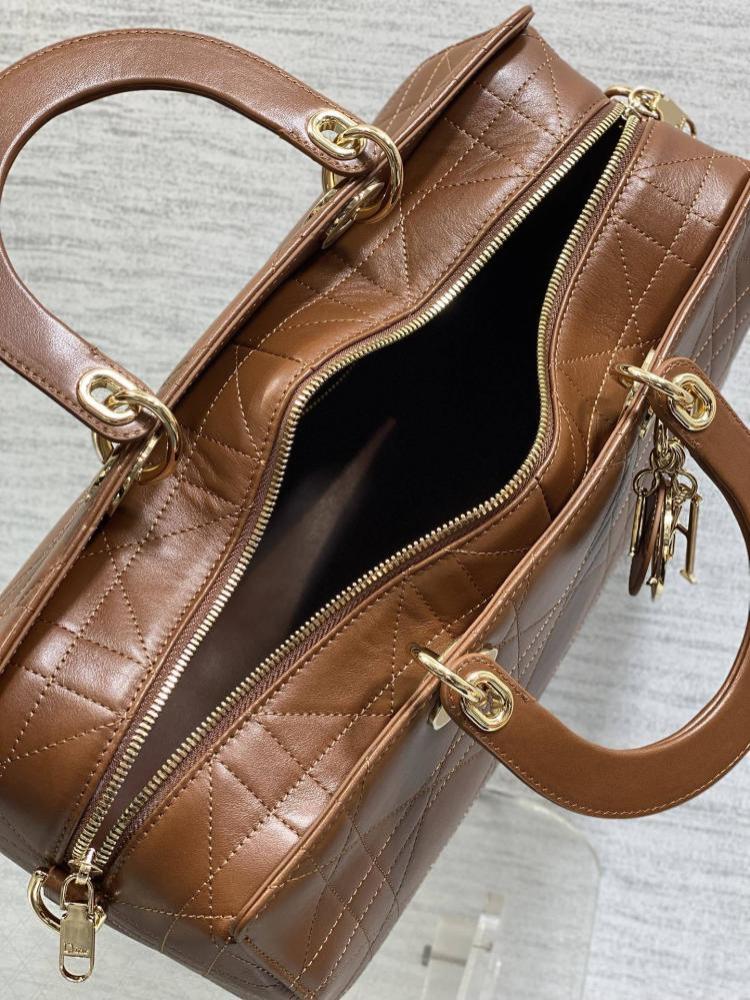 Leather Top Handle Bag