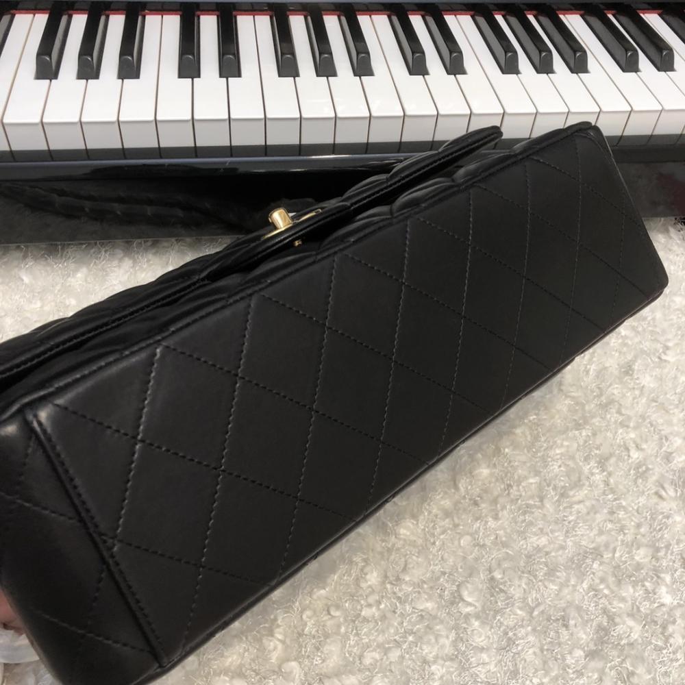 Lambskin Top Handle Bag