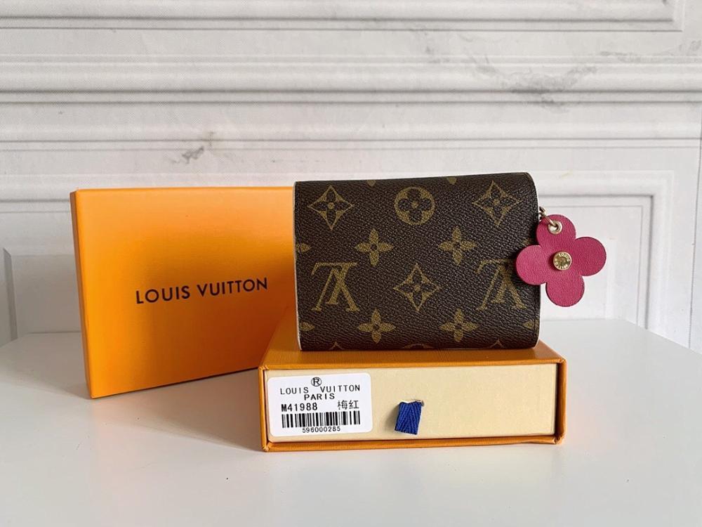 Modern Pink Leather Wallet
