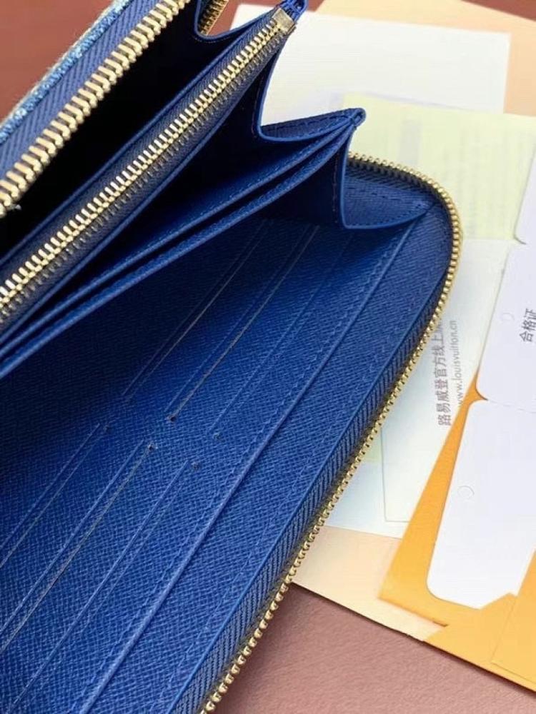 Classic Luxury Denim Wallet