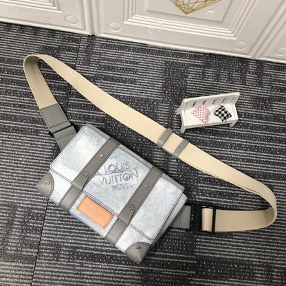 Italian-Inspired Stylish Denim Shoulder Bag