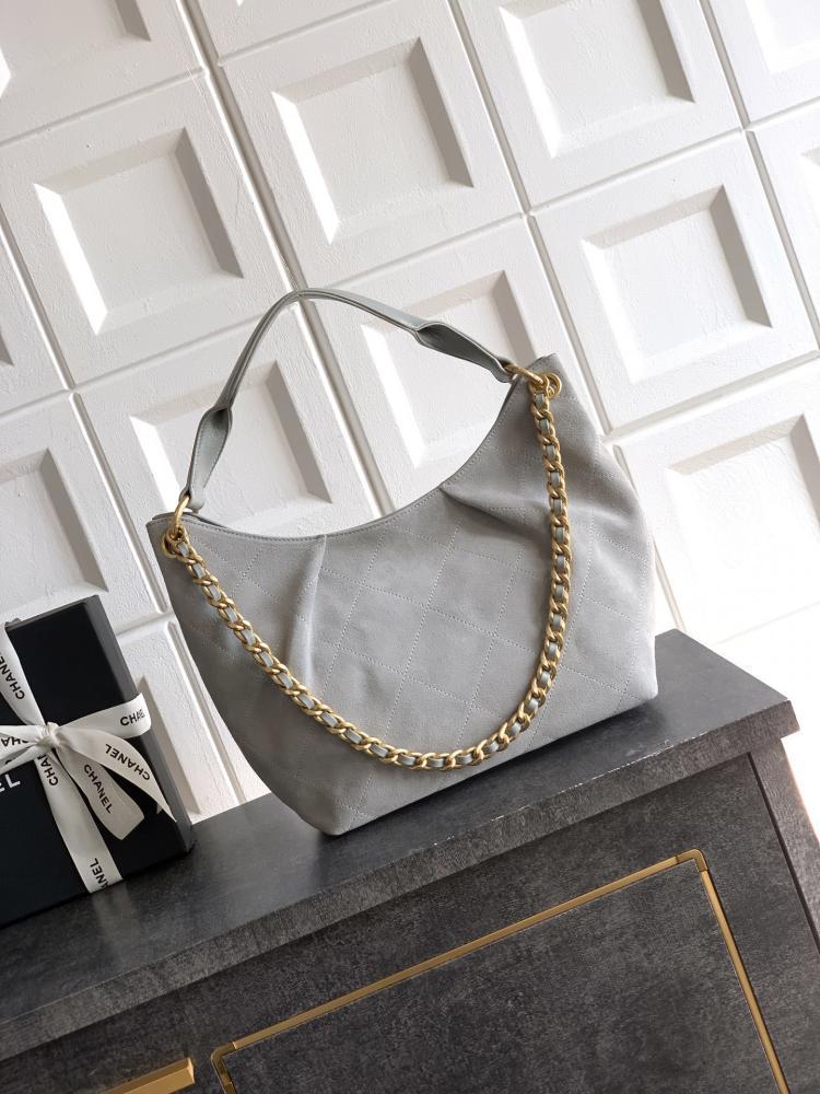 Suede Hobo Bag