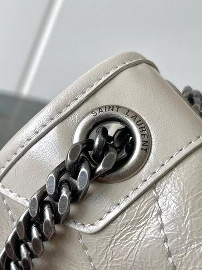 Leather Top Handle Bag