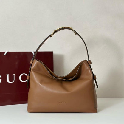 Leather Top Handle Bag
