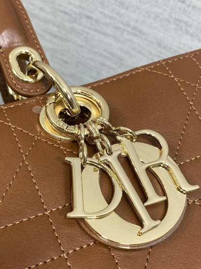 Leather Top Handle Bag