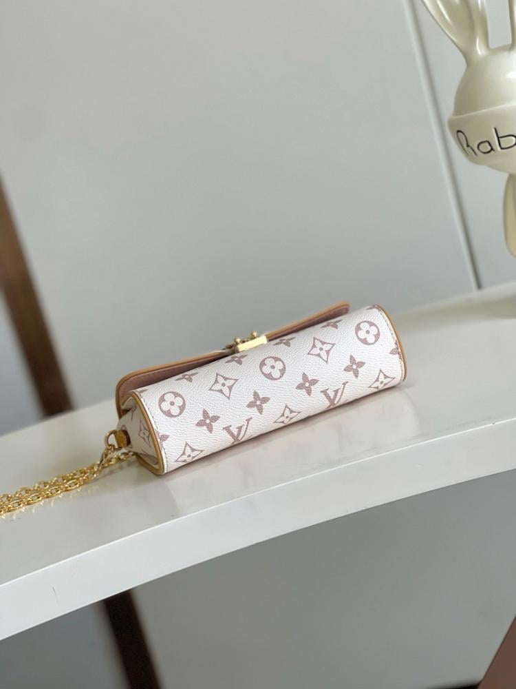 Modern Refined Monogram Leather Crossbody Bag