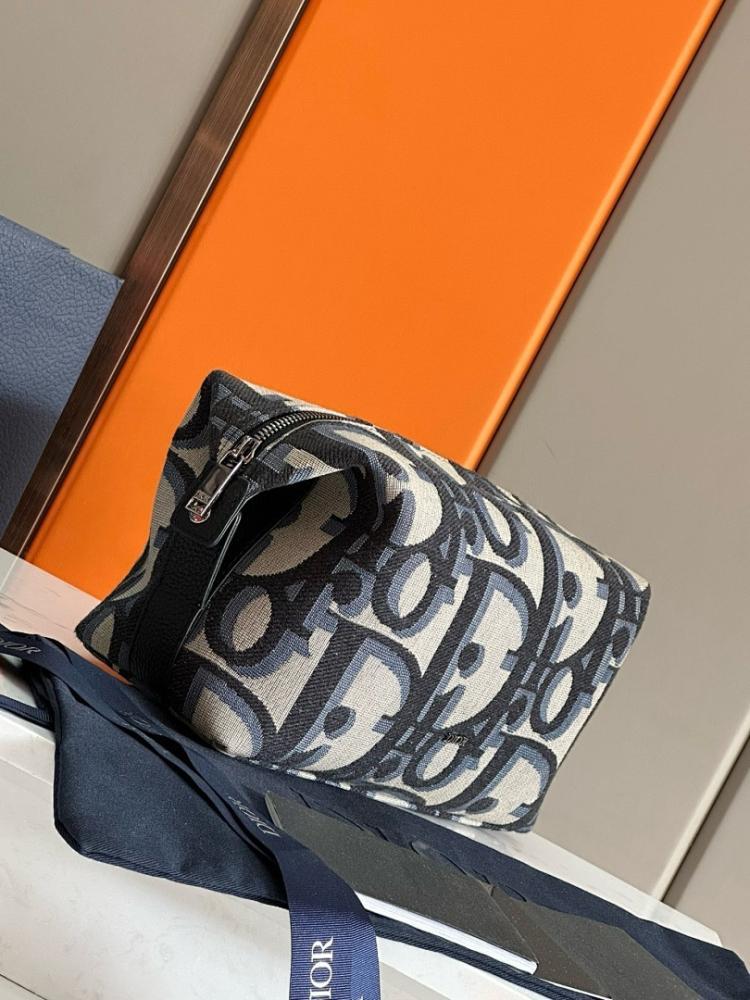 Modern Italian-Inspired Black Embroidered Shoulder Bag