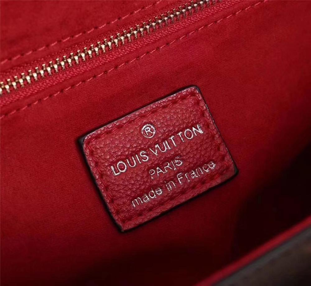 Luxury Refined Monogram Calfskin Shoulder Bag