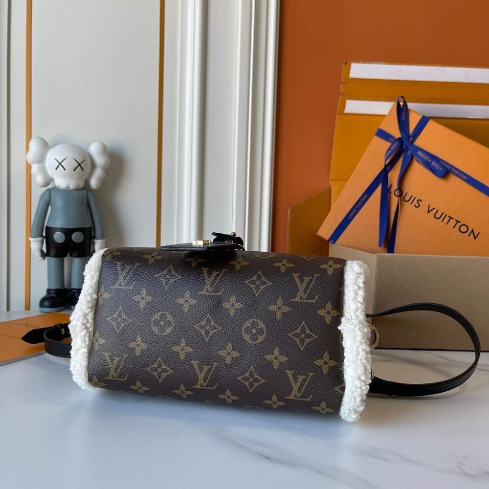 Classic Modern Monogram Lambskin Shoulder Bag