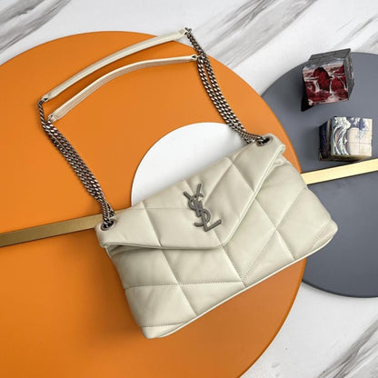Quilted Lambskin Shoulder Bag
