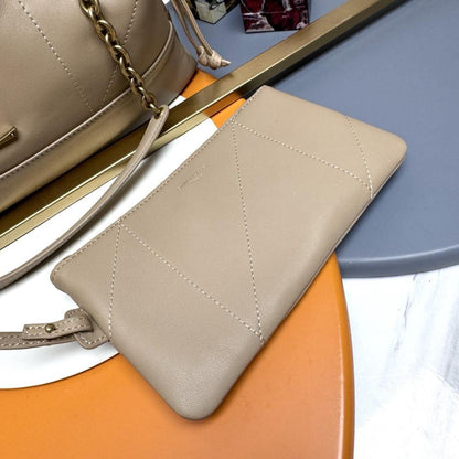 Jamie Lambskin Shoulder Bag