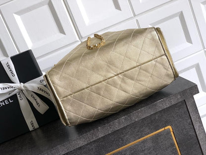 Calfskin Bucket Bag