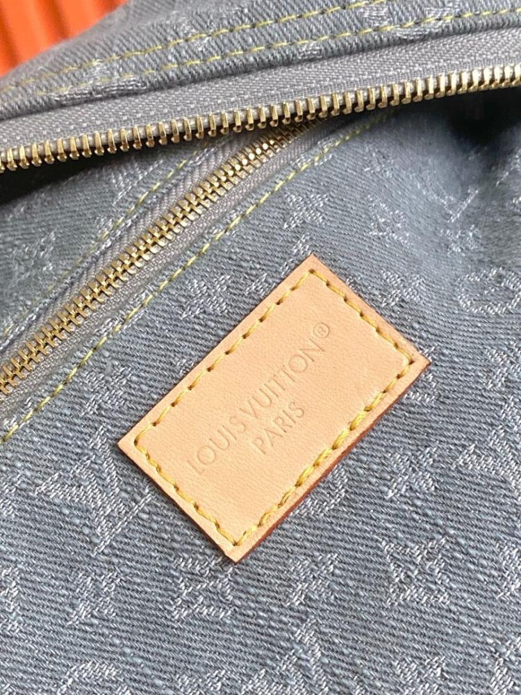 Stylish Refined Monogram Leather Top Handle Bag
