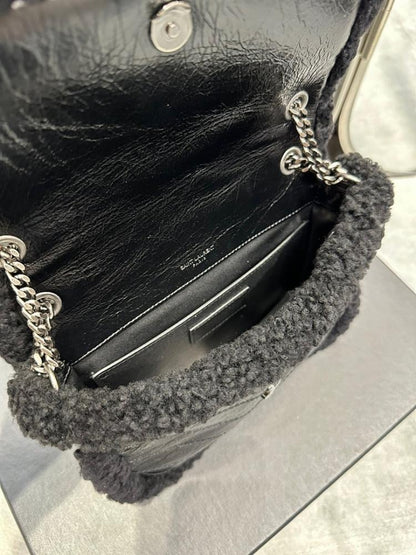 Modern Italian-Inspired Leather Top Handle Bag