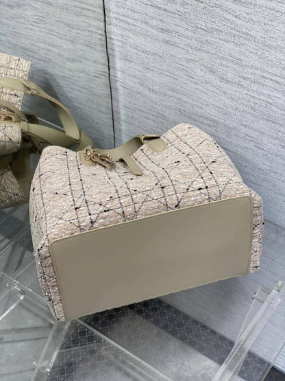 Calfskin Top Handle Bag