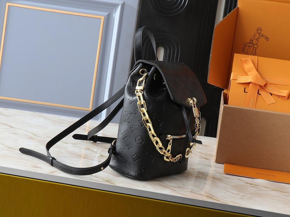 Modern Stylish Monogram Leather Crossbody Bag