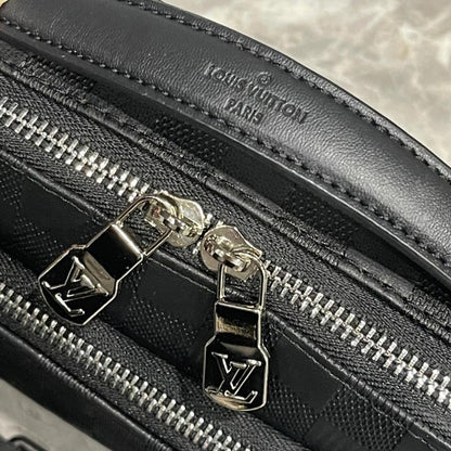 Modern Elegant Quilted Leather Shoulder Bag