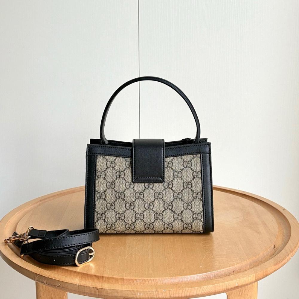 Luxury Refined Top Handle Bag