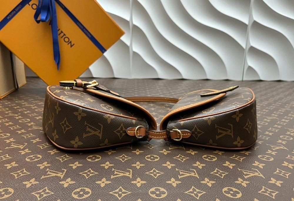 Luxury Stylish Monogram Calfskin Shoulder Bag