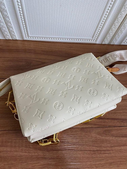 Baguette Leather Crossbody Bag