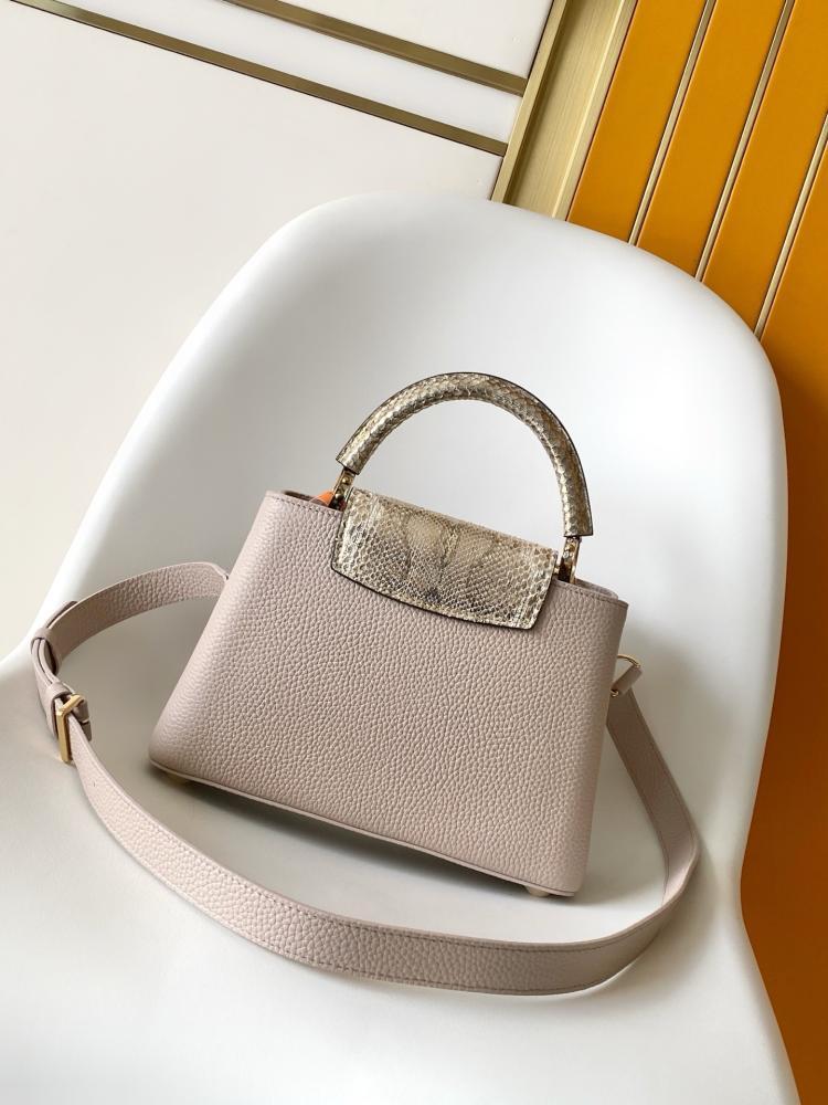 Leather Top Handle Bag