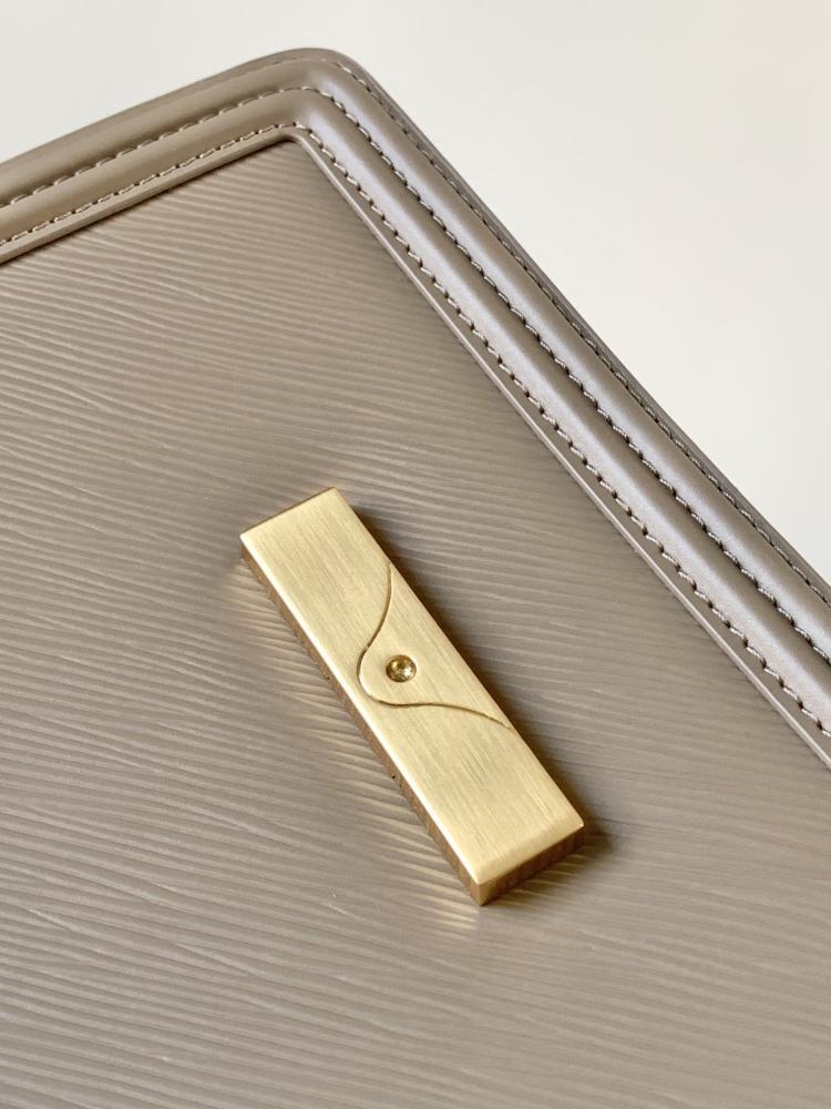 Leather Top Handle Bag
