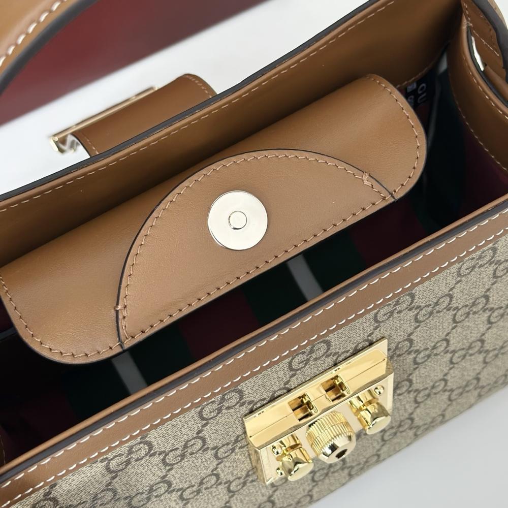 Luxury Leather Top Handle Bag