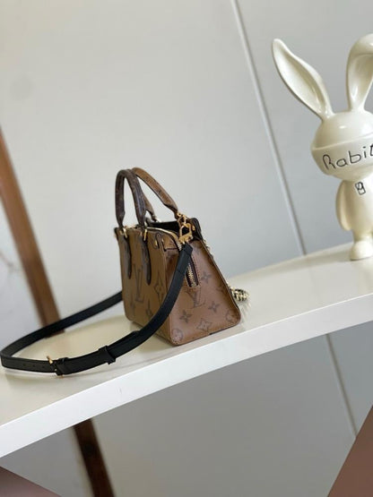 OnTheGo Monogram Canvas Shoulder Bag