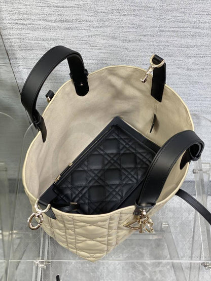 Calfskin Top Handle Bag