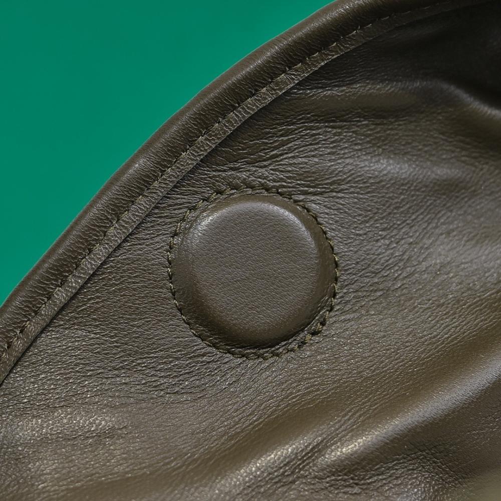 Leather Top Handle Bag