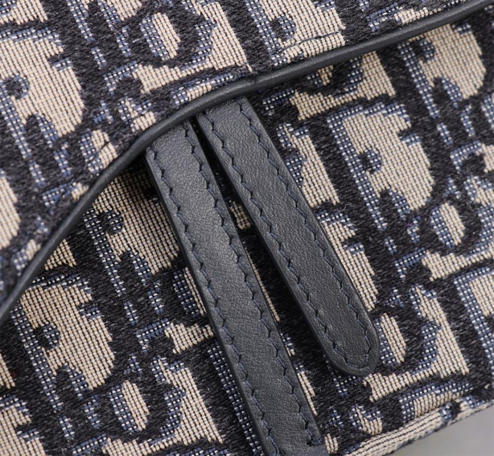 Saddle Gold Printed Shoulder Bag