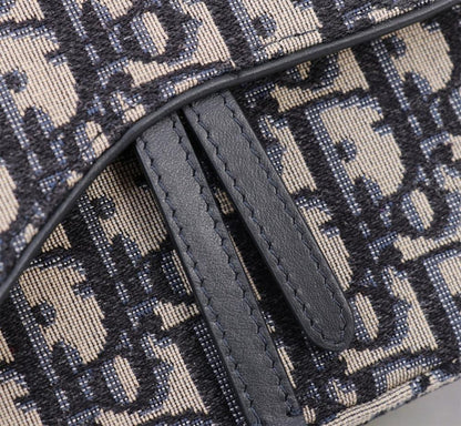 Saddle Gold Printed Shoulder Bag