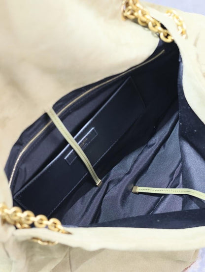 Elegant Refined Leather Tote Bag