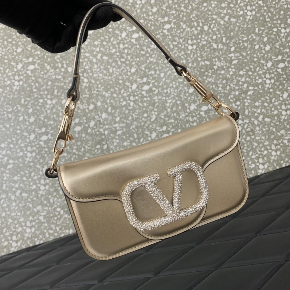 Crystal-Embellished Calfskin Wallet