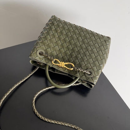 Classic Leather Top Handle Bag