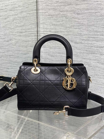 Leather Top Handle Bag